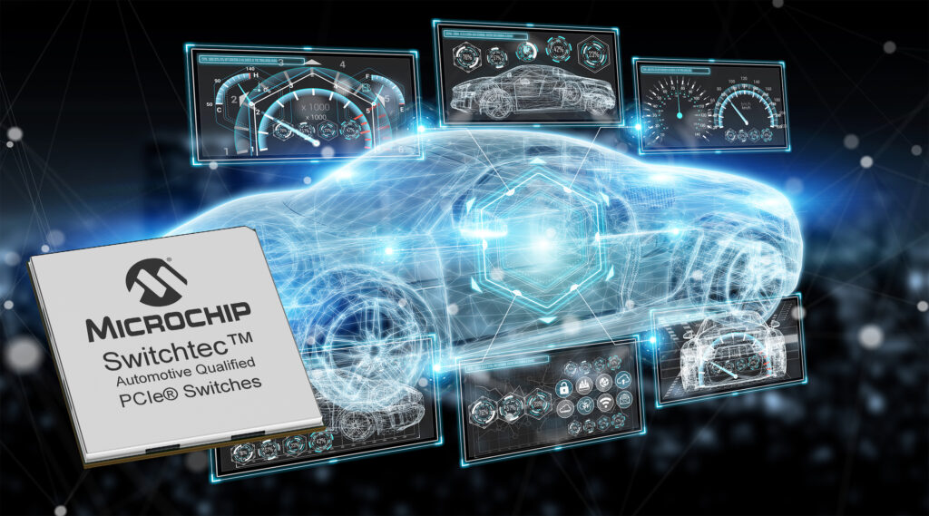 Figure 3 - PCIe switches for low-latency, low-power, and high-performance connectivity