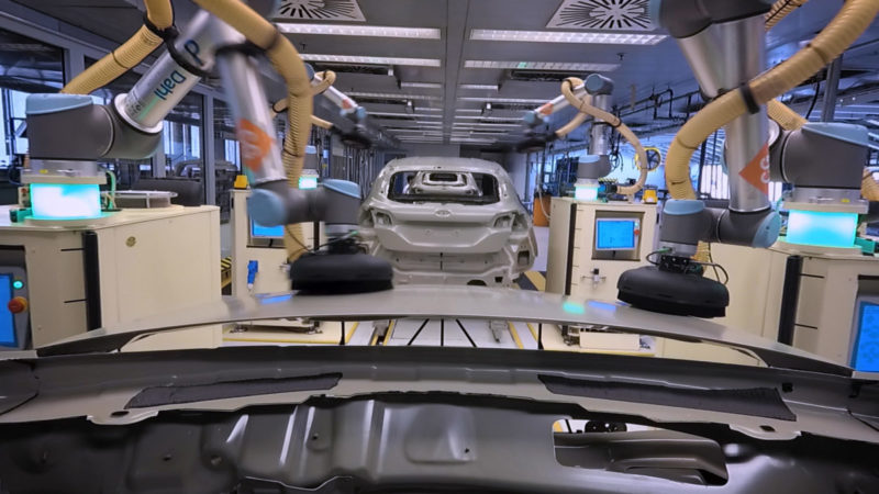 Ford cobots Cologne Paint Shop